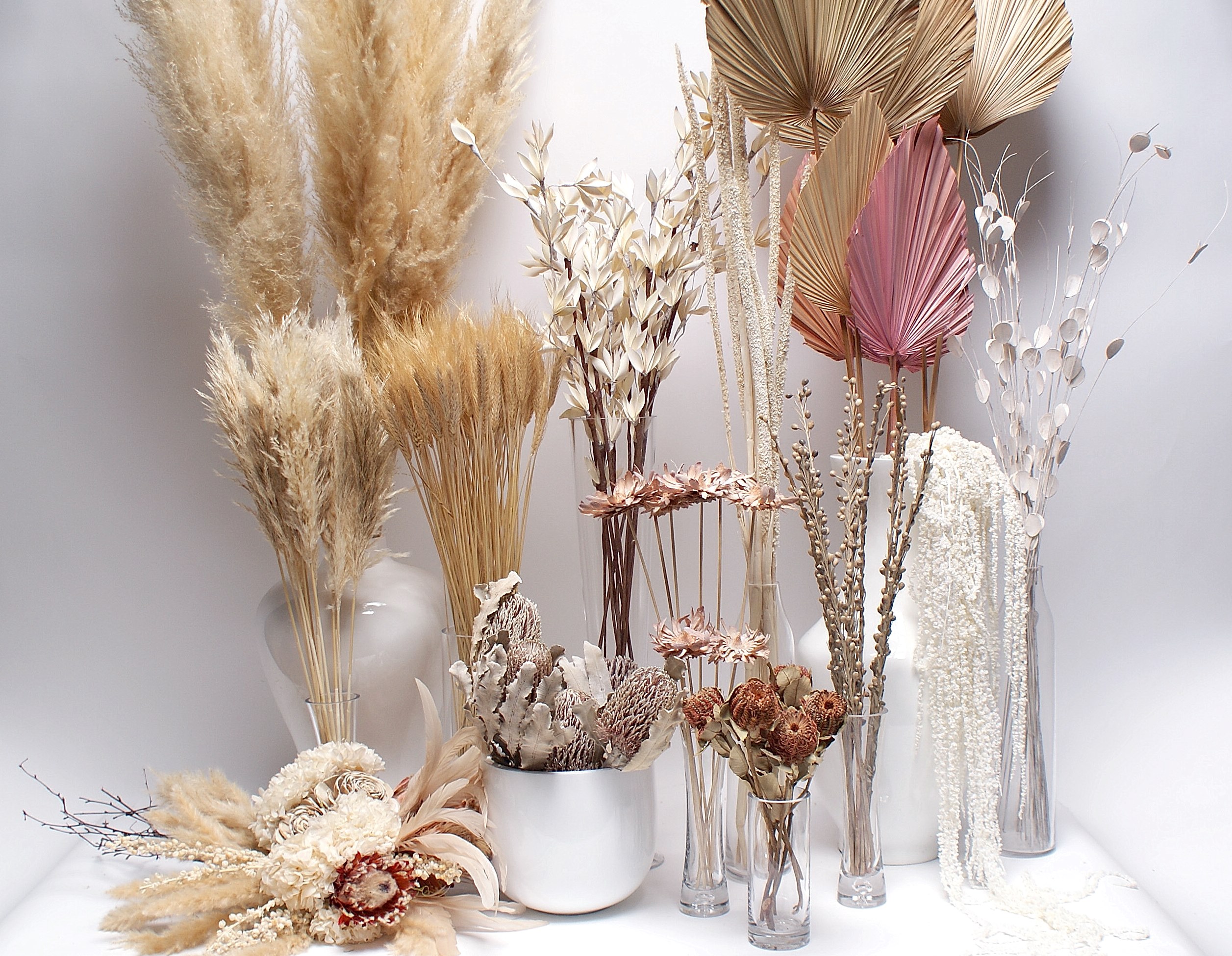 Botanico Contemporary Home Decor Products Planters Glass Vases Dried Florals Floral Arrangements